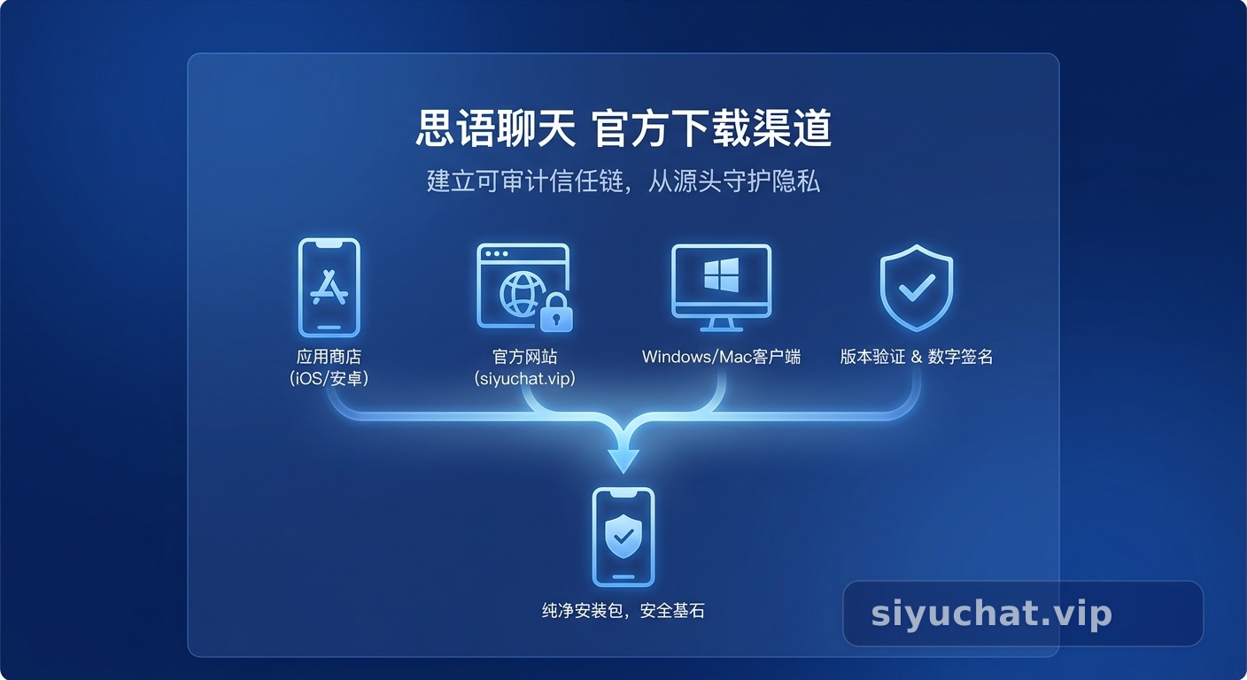 思语聊天官方下载全指南：从源头守护你的隐私通讯 配图